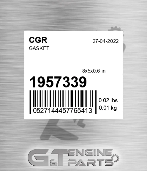 1957339 Gasket