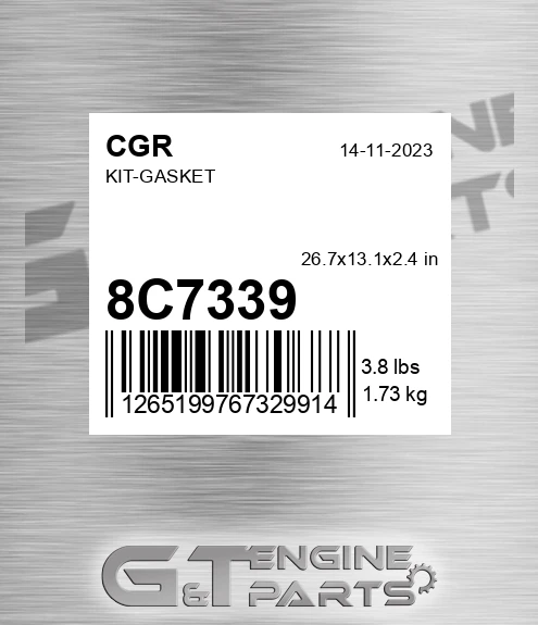 8C7339 Kit-gasket