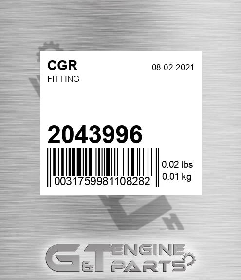 2043996 Fitting for CGR