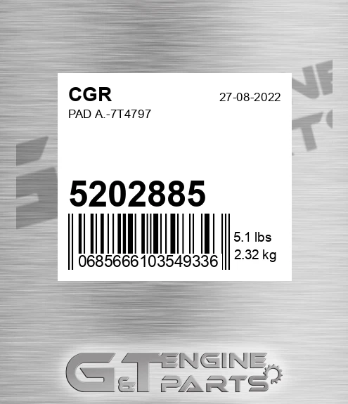 5202885 Pad A.-7t4797