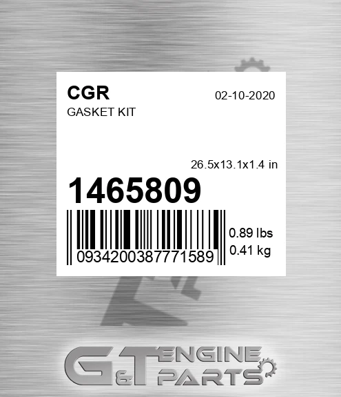 1465809 Gasket Kit