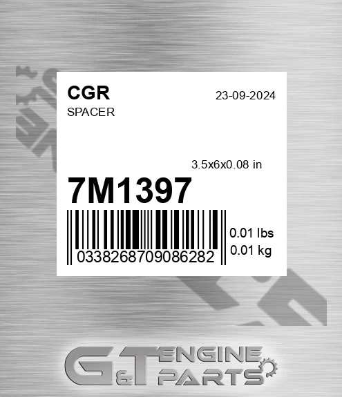 7M1397 CGR Spacer