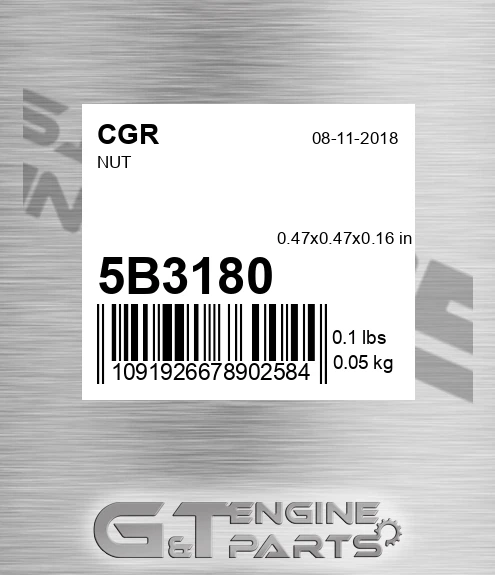 5B3180 Nut
