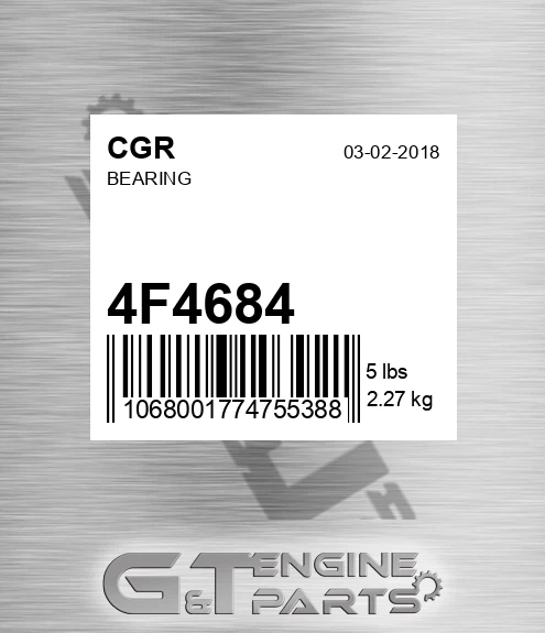 4F4684 CGR Bearing