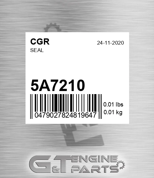 5A7210 Seal