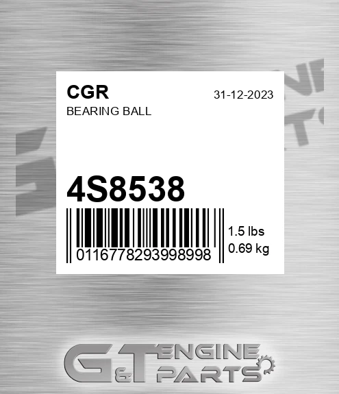 4S8538 CGR Bearing Ball