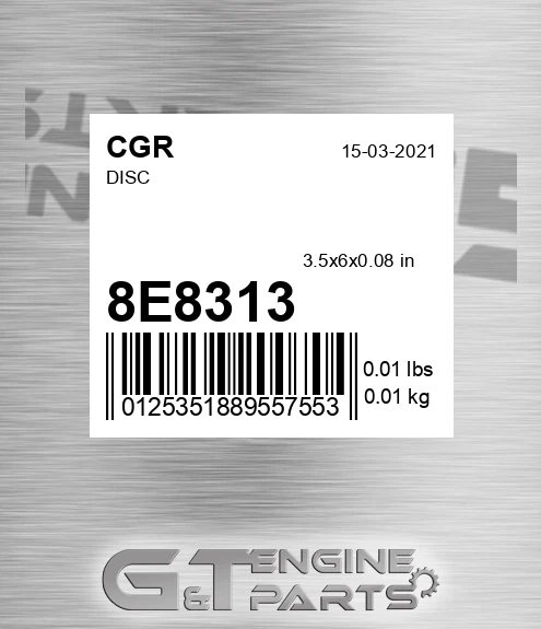 8E8313 Disc
