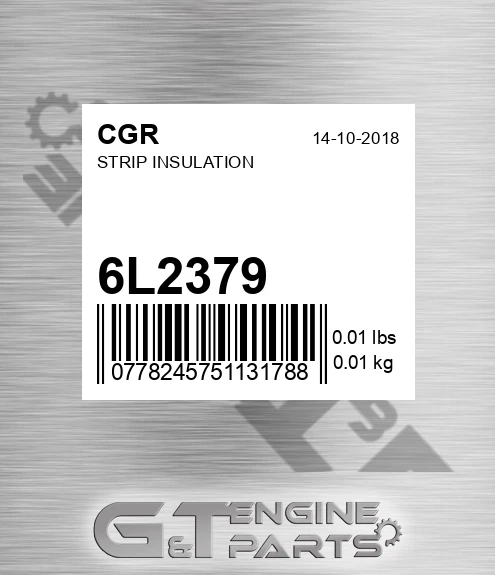 6L2379 Strip Insulation