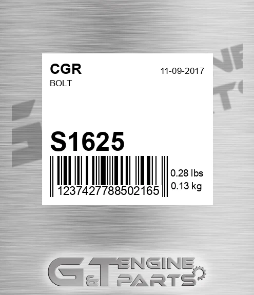 S1625 Bolt