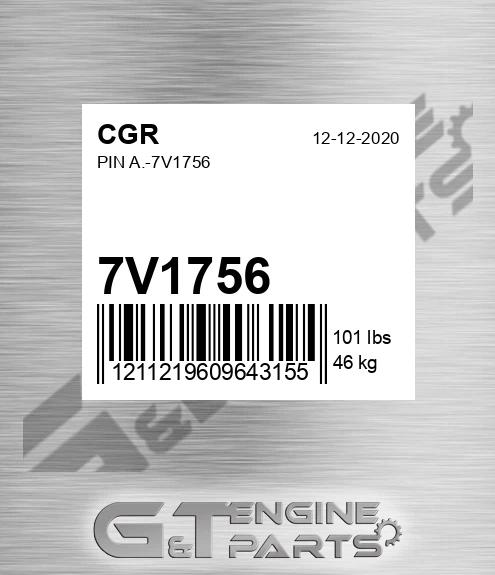 7V1756 CGR Pin A.-