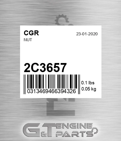 2C3657 Nut