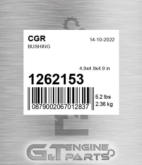 1262153 CGR Bushing