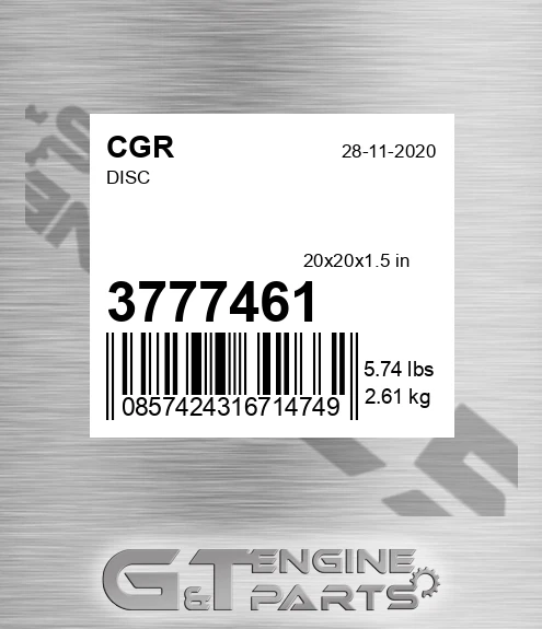 3777461 Disc