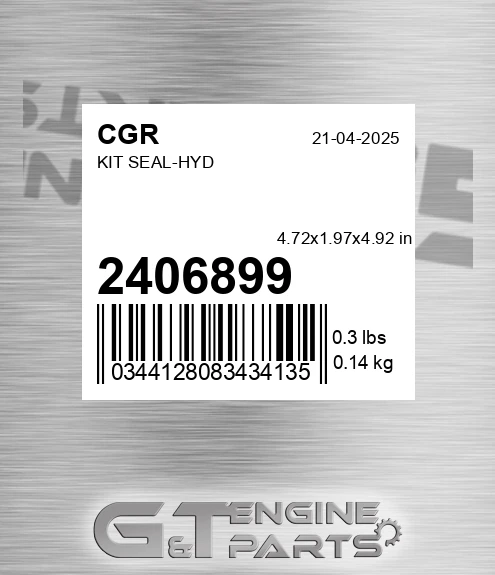 2406899 Kit Seal-hyd