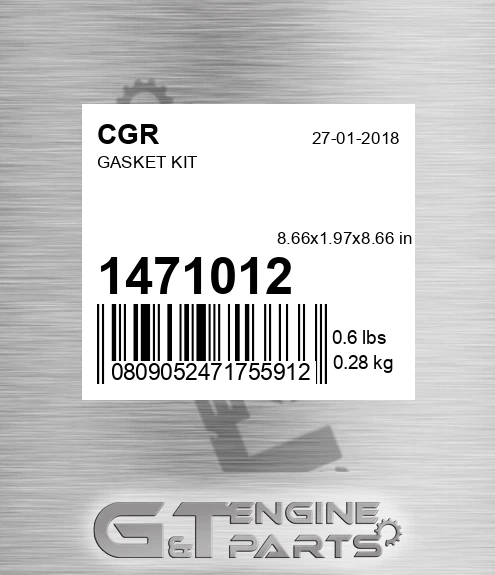 1471012 Gasket Kit