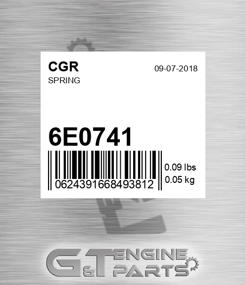 6E0741 Spring