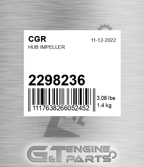 2298236 Hub Impeller