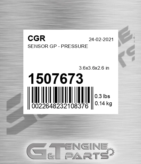 1507673 Sensor Gp - Pressure