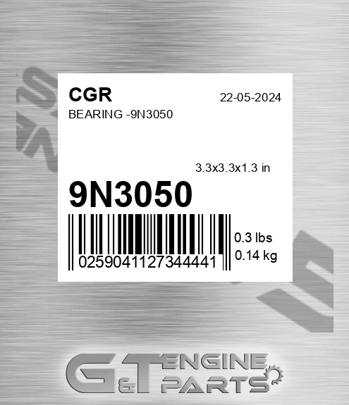9N3050 CGR Bearing -