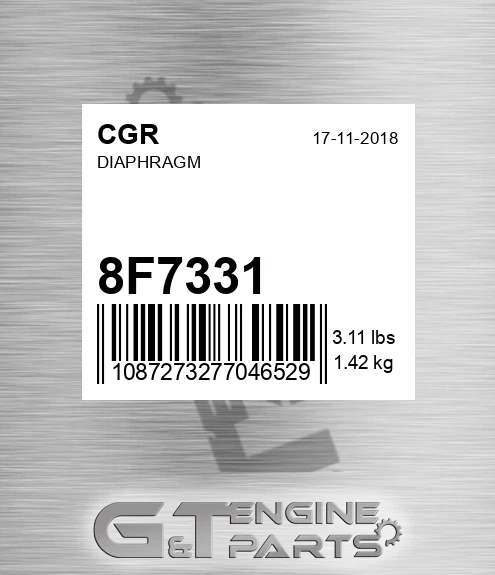 8F7331 Diaphragm