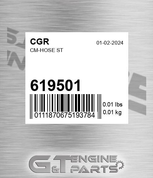 619501 Cm-hose St