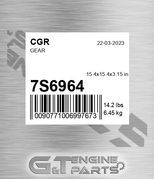 7S6964 CGR Gear