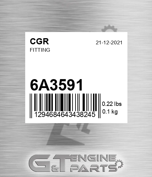 6A3591 Fitting