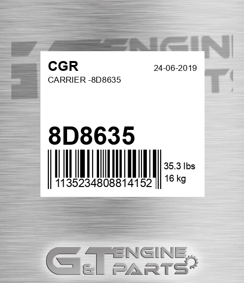 8D8635 Carrier -