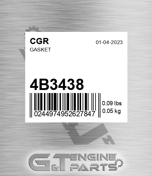 4B3438 Gasket