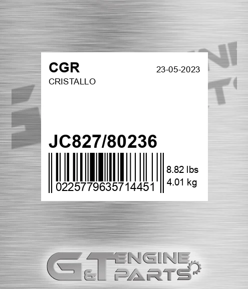 JC827/80236 Cristallo