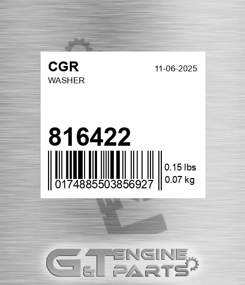816422 Washer