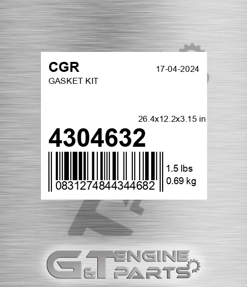 4304632 CGR Gasket Kit