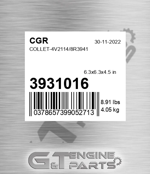 3931016 Collet-4v2114/8r3941
