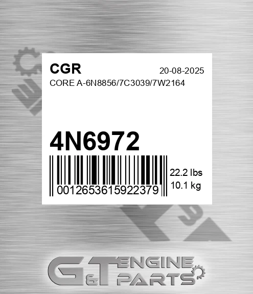 4N6972 CGR Core A-6n8856/7c3039/7w2164