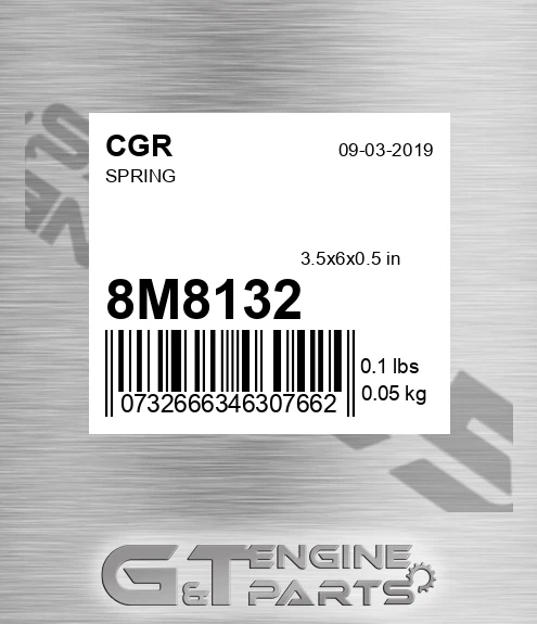 8M8132 CGR Spring