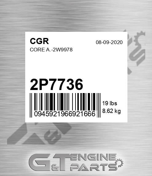 2P7736 Core A.-2w9978