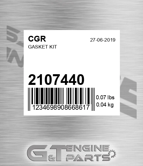 2107440 Gasket Kit