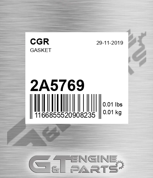 2A5769 Gasket