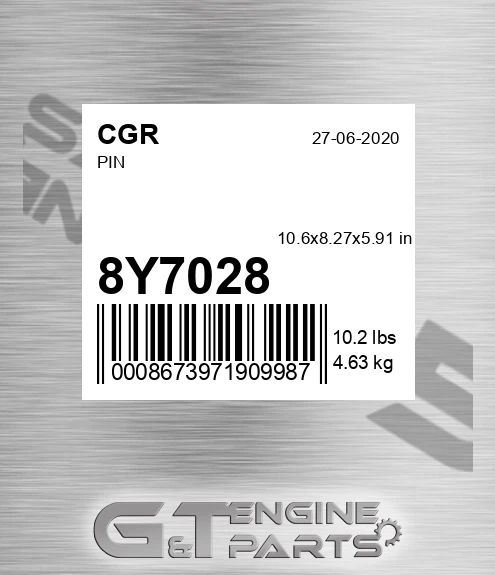 8Y7028 CGR Pin