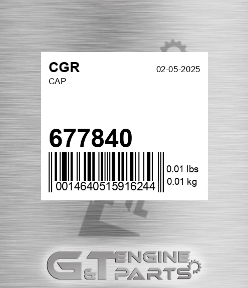 677840 CGR Cap