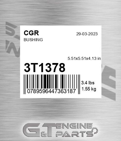 3T1378 Bushing