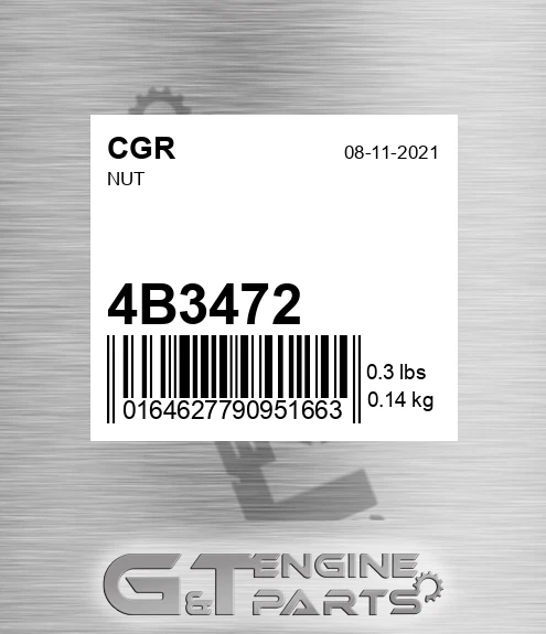4B3472 Nut