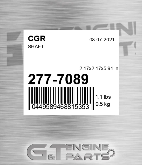 277-7089 Shaft