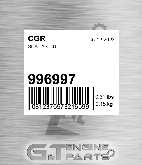 996997 Seal As-bu