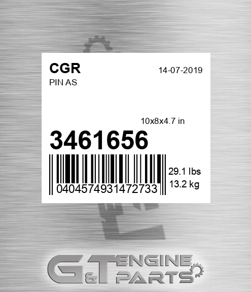 3461656 CGR Pin As