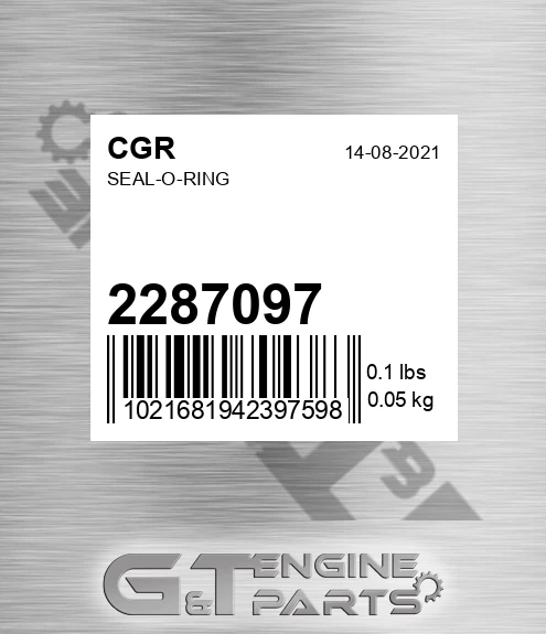 2287097 CGR Seal-o-ring