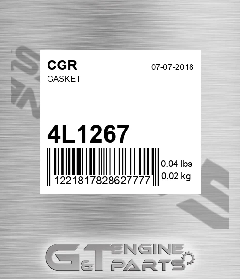 4L1267 Gasket