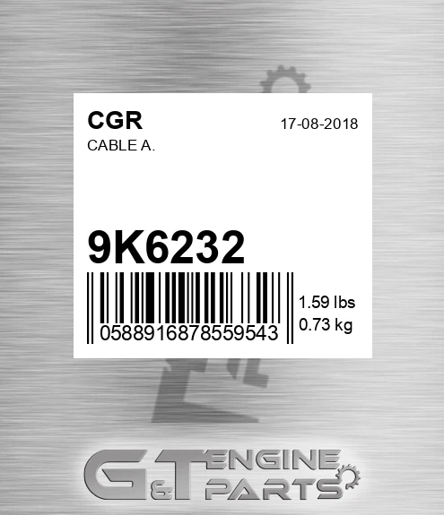 9K6232 Cable A.