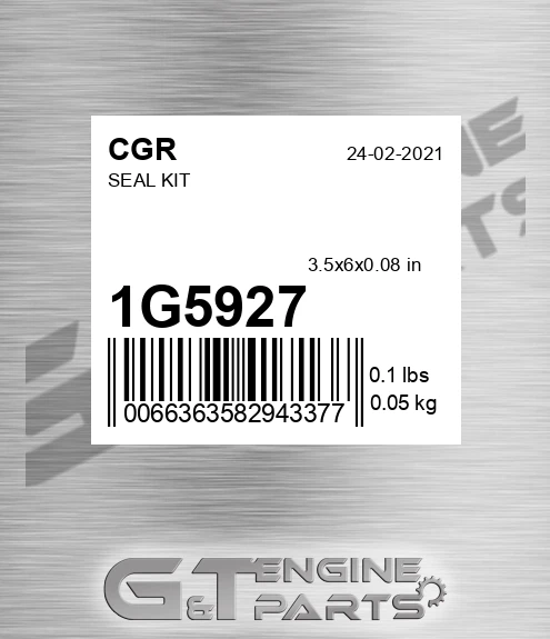 1G5927 CGR Seal Kit