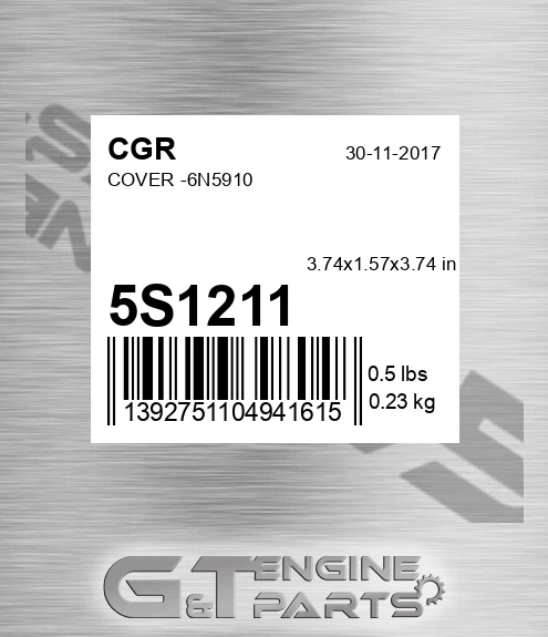 5S1211 CGR Cover -6n5910
